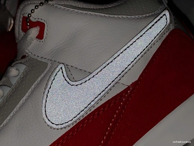 White Jordan Tinker Red CJ0939-100 3 University Air Retro 0807